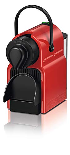 Flowexa Inissia Machine à Café à Capsules – Rouge Rubis, Réservoir 0,7 L, Système Pod