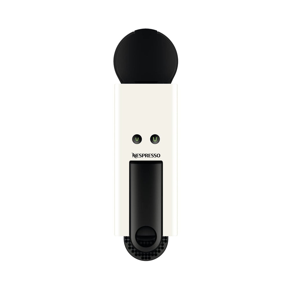 Flowexa Essenza Mini Blanche Machine à Café à Capsules – Compacte, Préchauffage 25s, 2 Tailles
