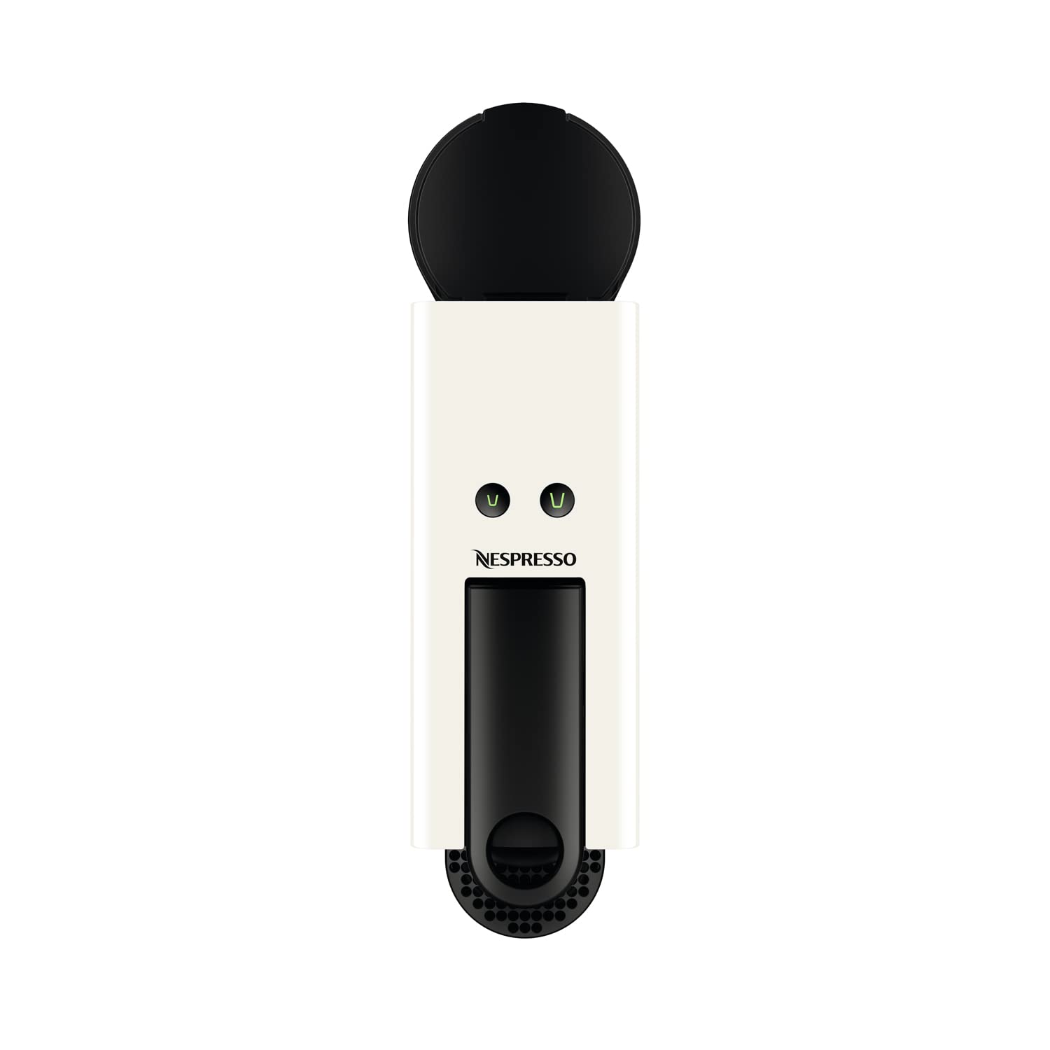 Flowexa Essenza Mini Blanche Machine à Café à Capsules – Compacte, Préchauffage 25s, 2 Tailles