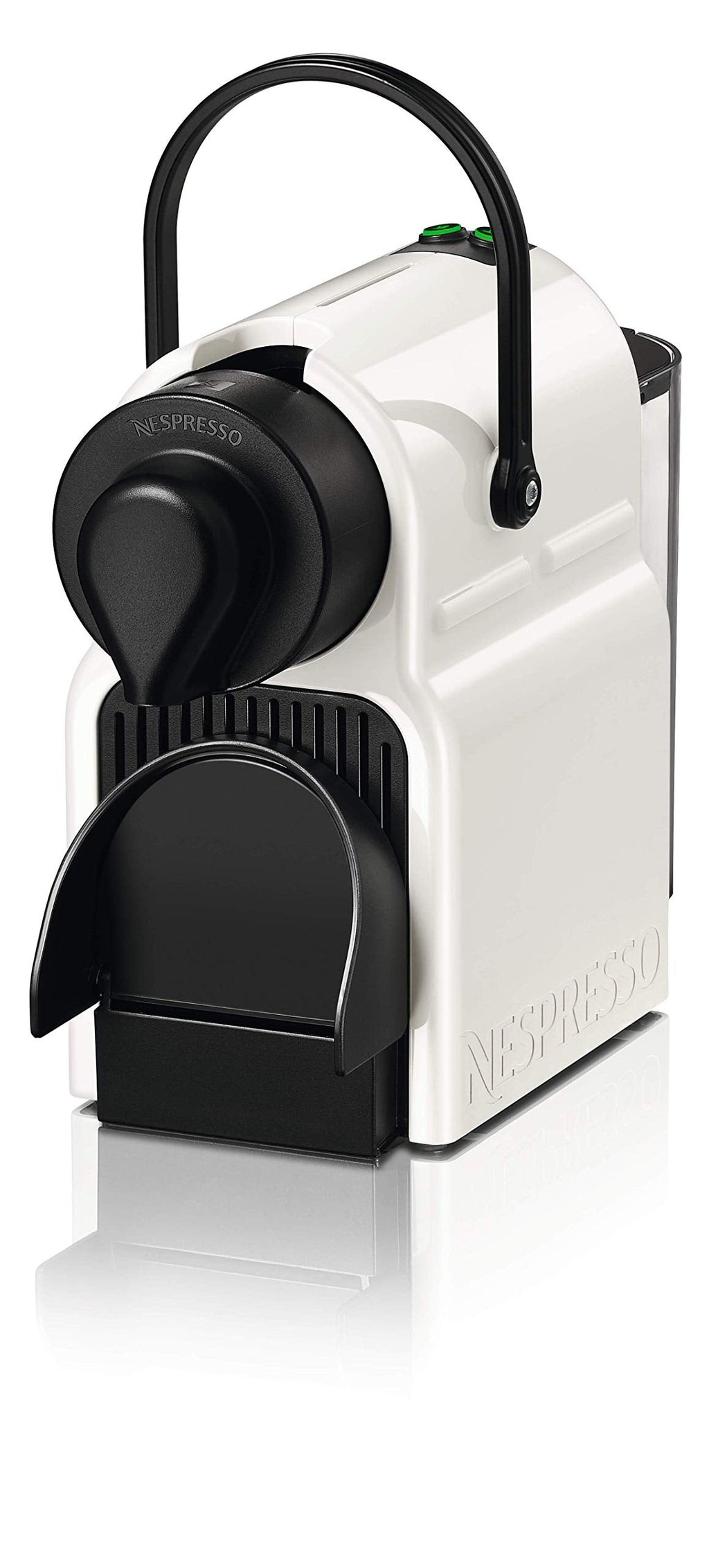 Flowexa Inissia Blanche Cafetière Espresso – 19 Bars, Compact, 2 Boutons, Arrêt Automatique